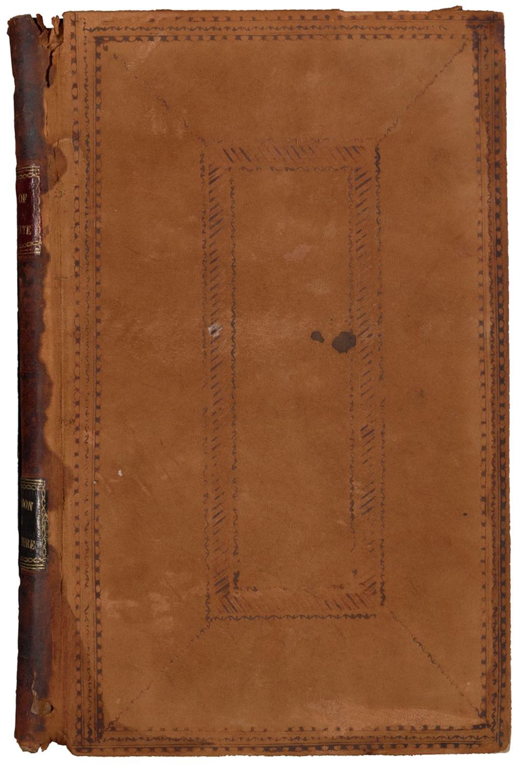 Miniature of Senate Journal 1822, 1st Session