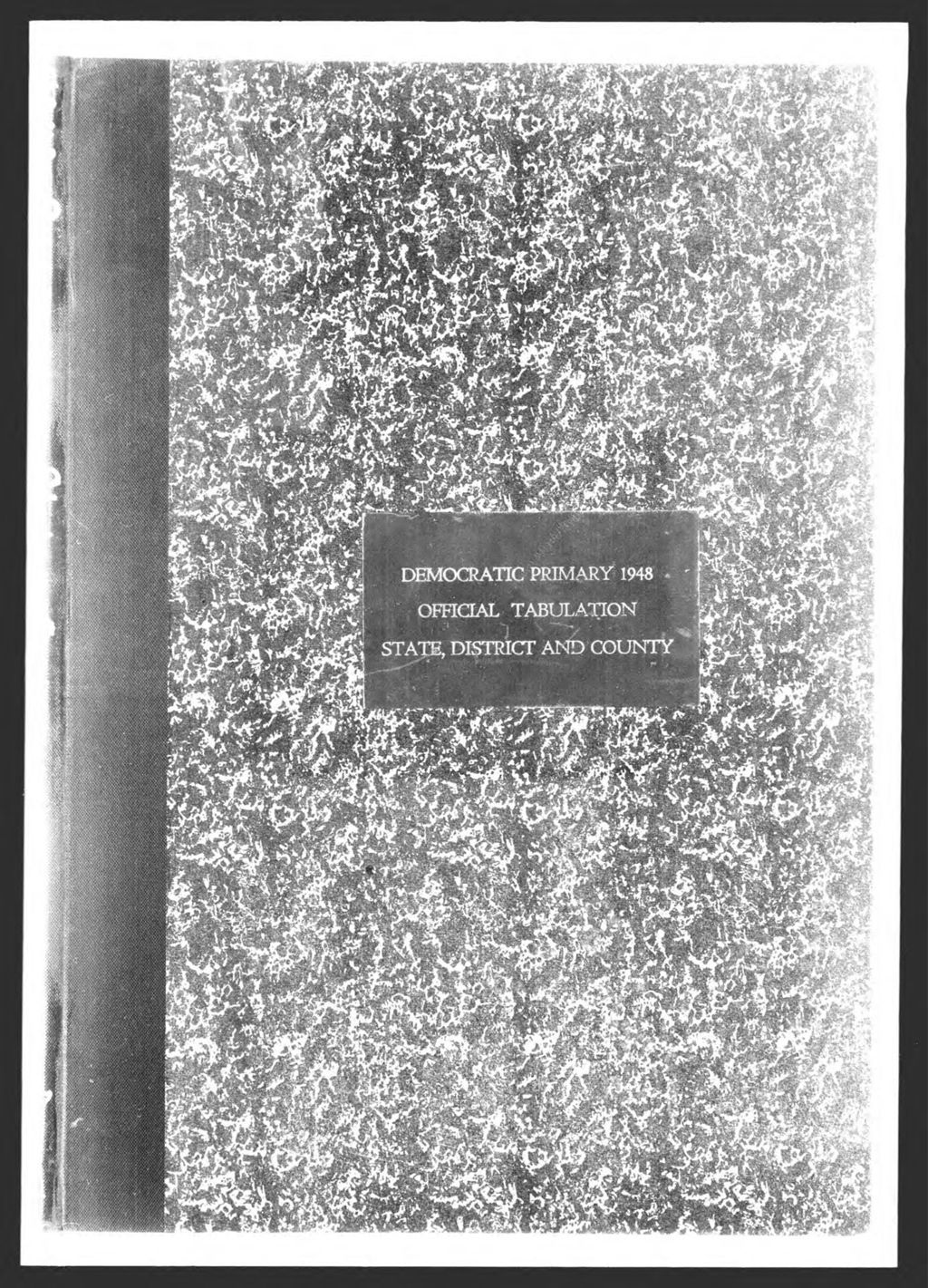 Miniature of Democratic Primary:  State & County Officers
