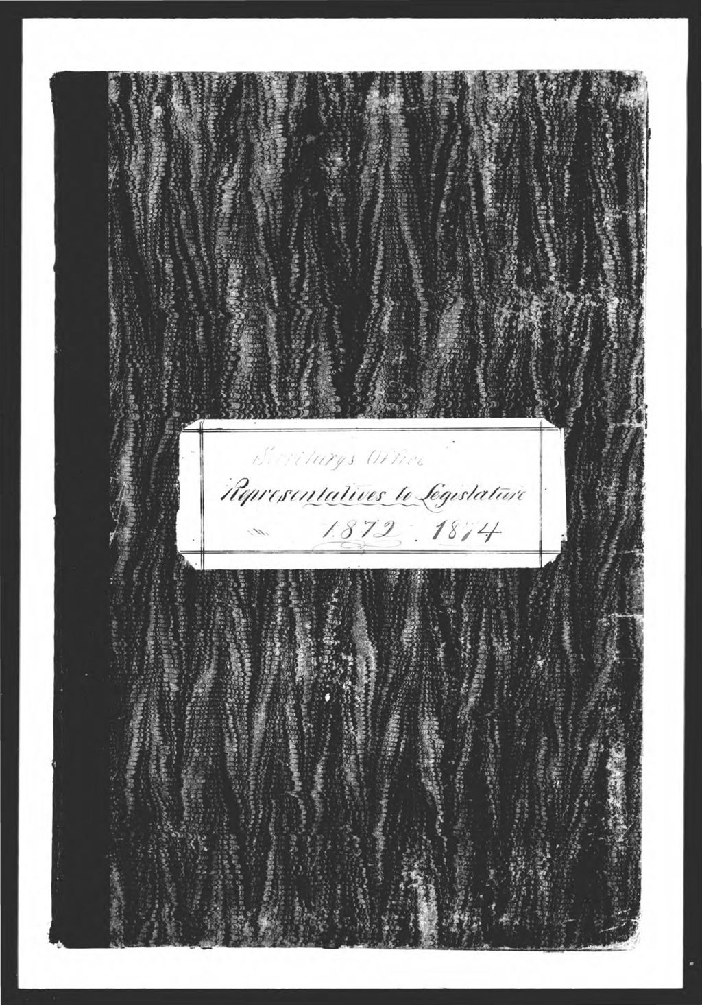 Miniature of General Election: Representatives to Legislature