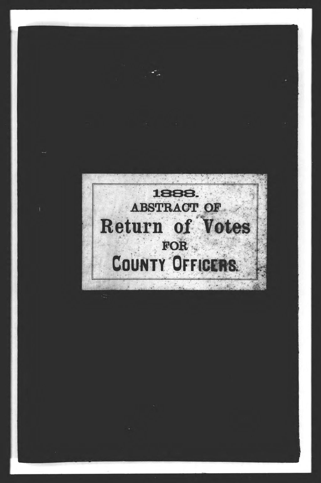 Miniature of General Election: County Officers