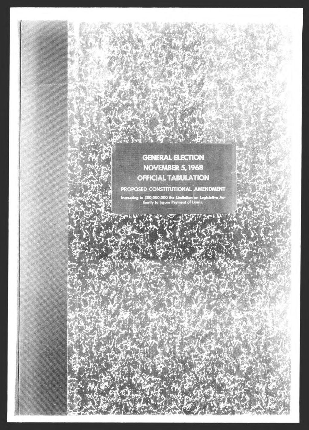 Miniature of General Election: Constitutional Amendments