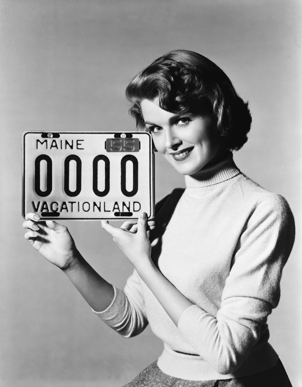 Miniature of License plate 1955, Pat Blake
