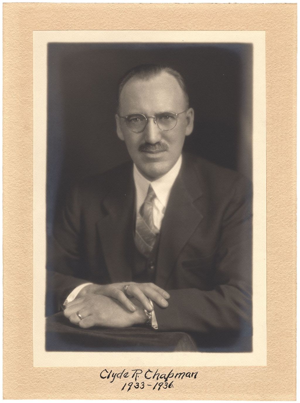 Miniature of Clyde R. Chapman