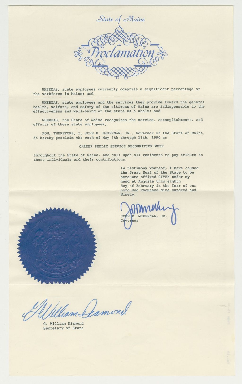 Miniature of Career Public Service Recognition Week