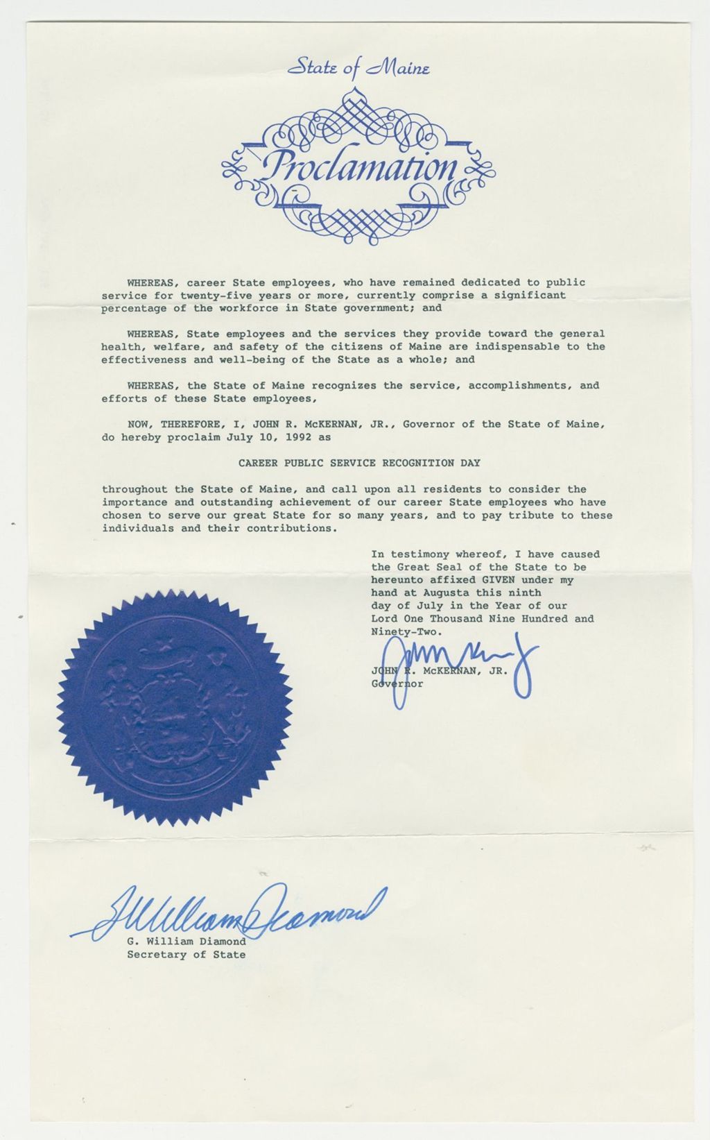 Miniature of Career Public Service Recognition Week