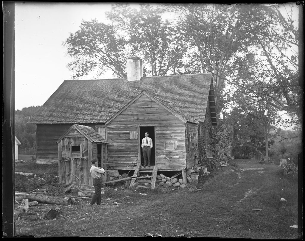 Miniature of George French And Another Man At An Old Farm House