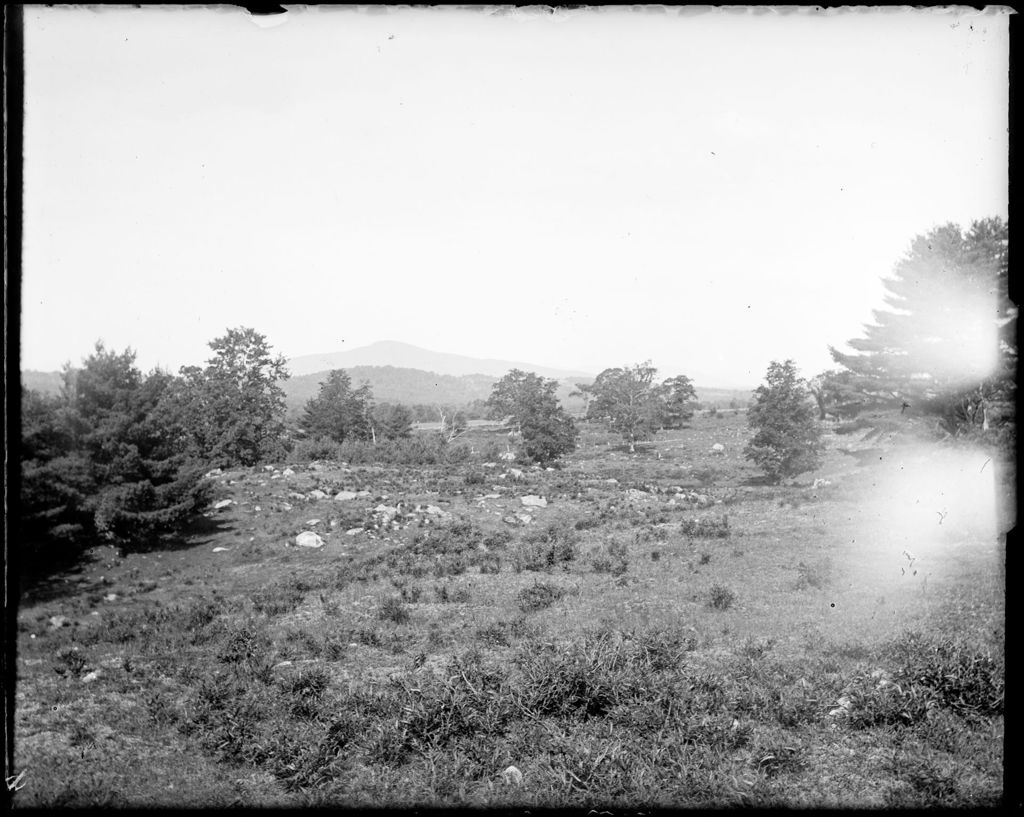 Miniature of View Overlooking Fields, Trees & Distant Hills
