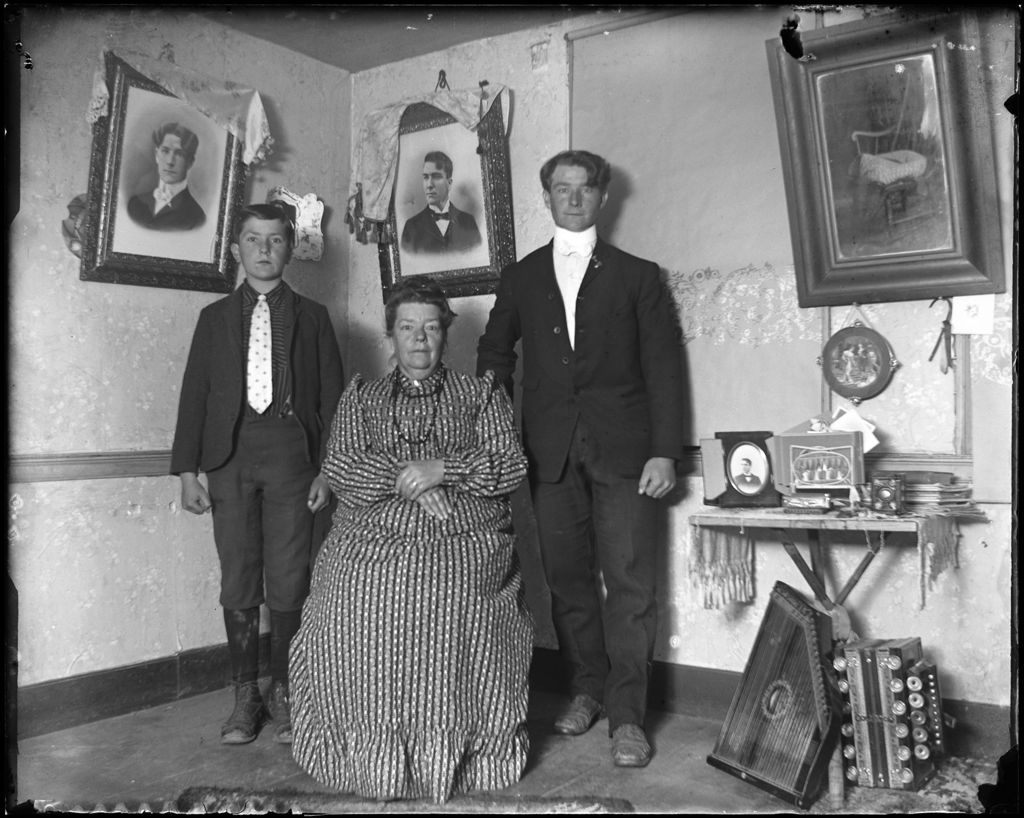 Miniature of Family Portrait, Ma, George & Brother