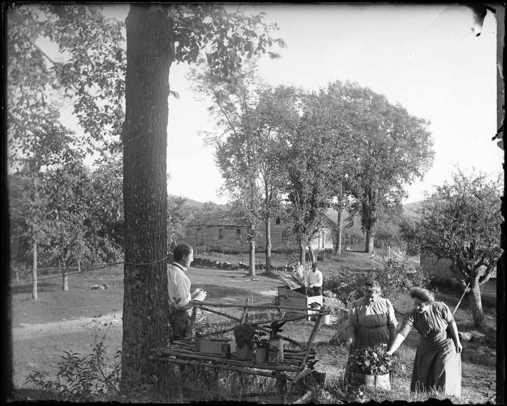 Miniature of Outside Family Activities At The French Homestead