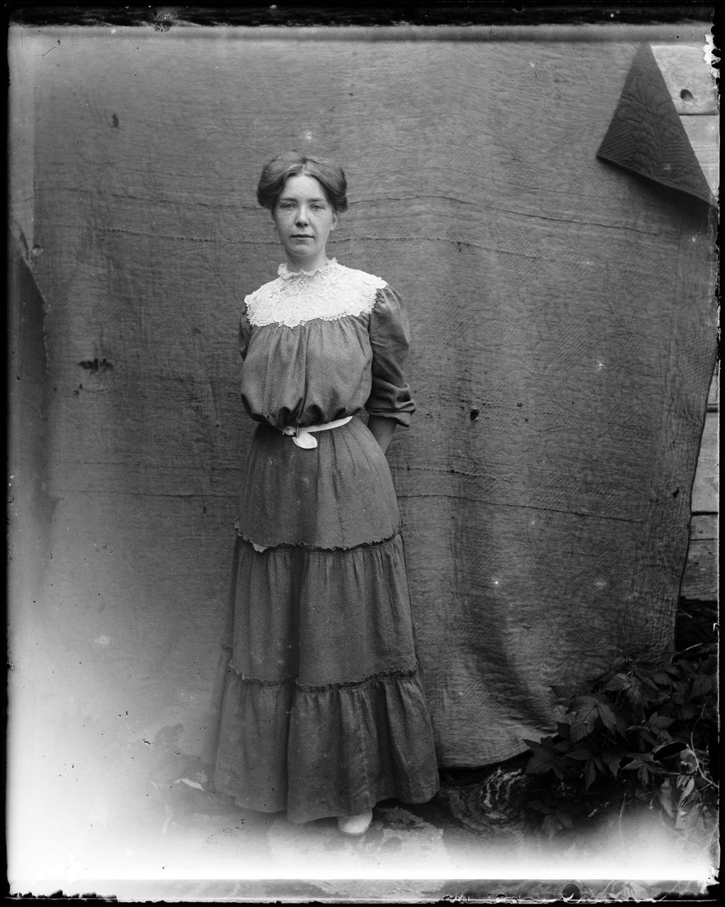 Miniature of Full Length Portrait Of A Woman 'mabel'