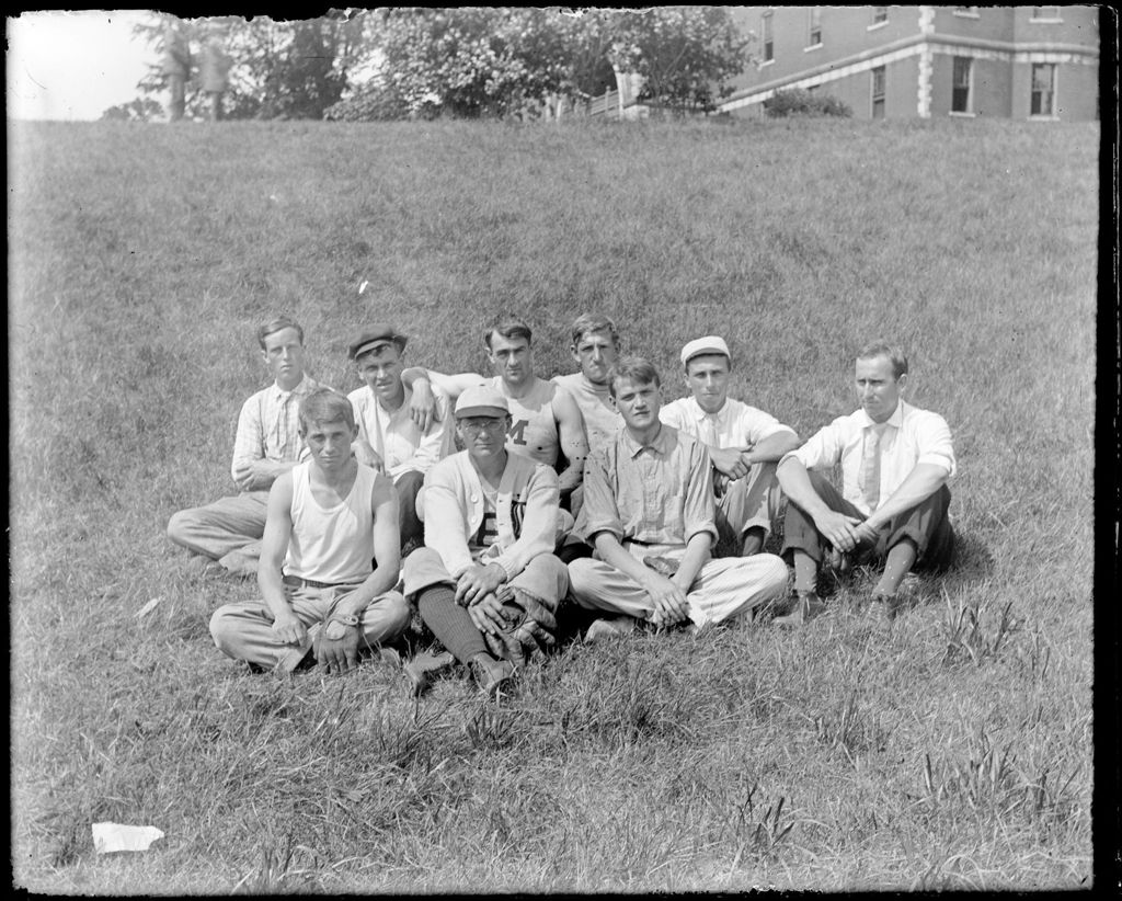 Miniature of Bates College Baseball Team At Northfield