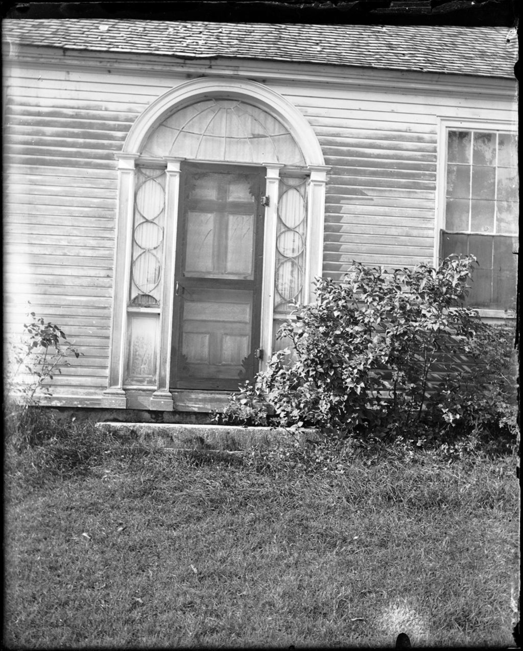 Miniature of Old, Weathered, Ornate Doorway, Cornish