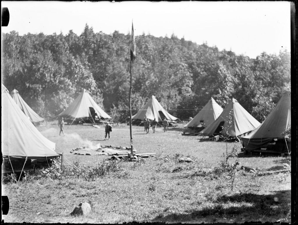 Miniature of Boy Scout Campground With Many Pitched Tents