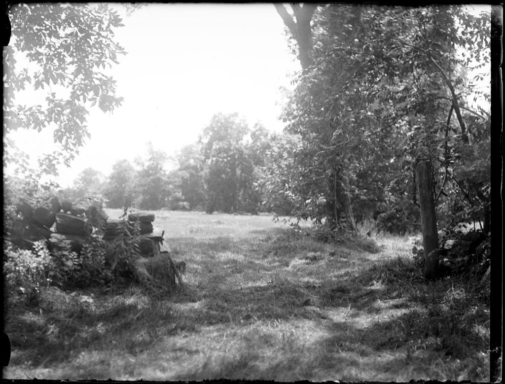 Miniature of Path, Past A Stone Wall, To A Field
