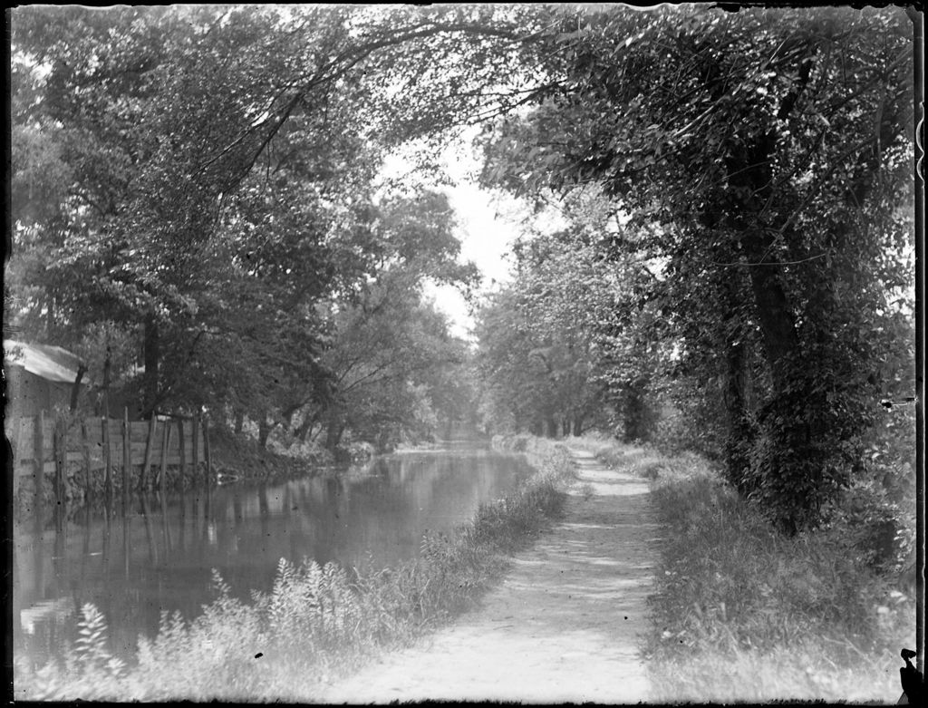 Miniature of View Of A Path Along A Canal