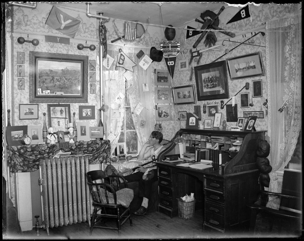 Miniature of Self Portrait In Bates College Dorm Room