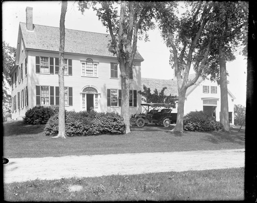 Miniature of House With 20's Era Car Outside