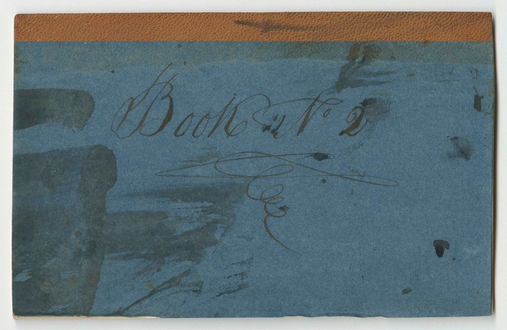 Miniature of Book No. 2 of Workmen's Bills to John Reed, Superintendant of Public Buildings