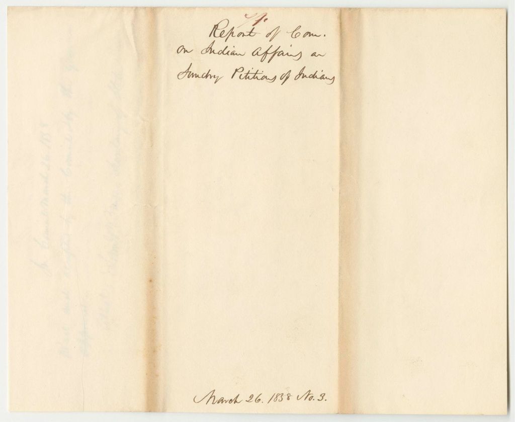 Miniature of Report 79: Report on Sundry Indian Petitions