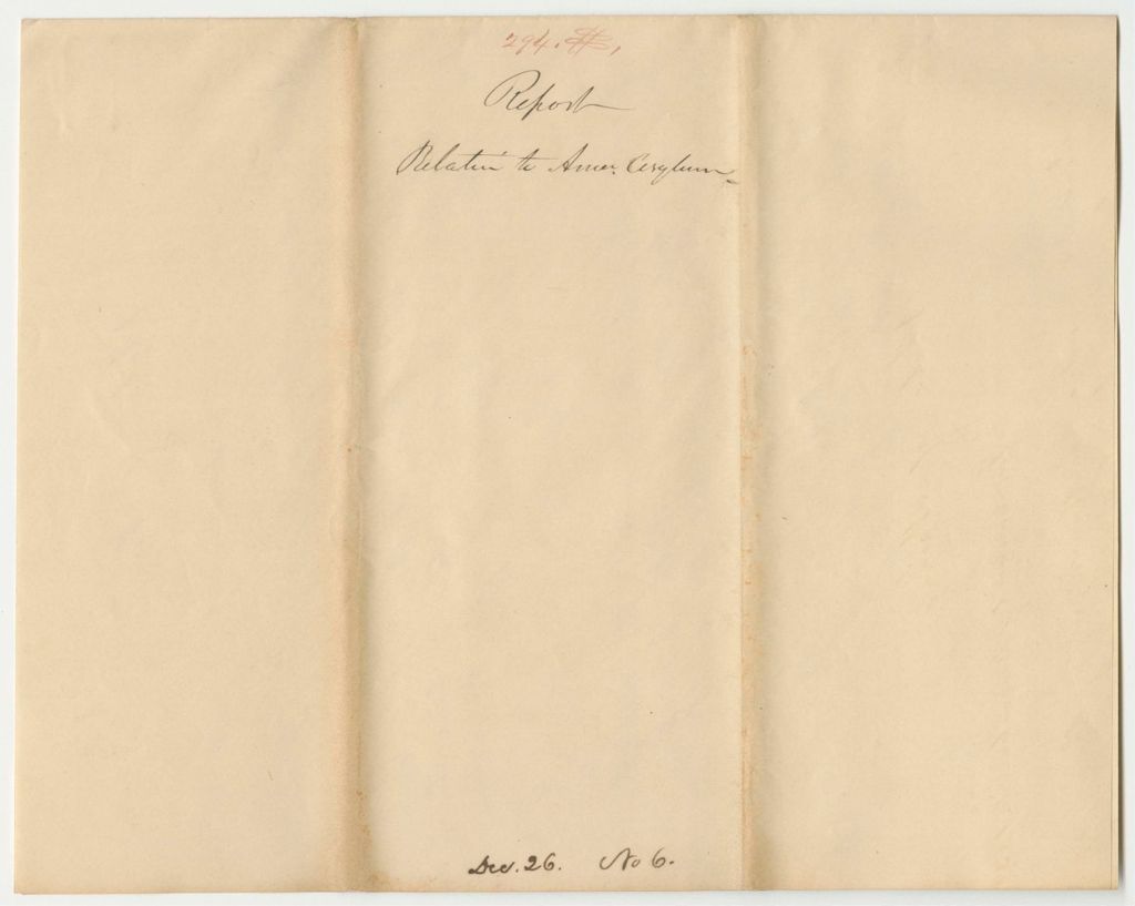 Miniature of Report 294: Report Relative to Admitting Elisa Pike to the American Asylum for the Deaf and Dumb