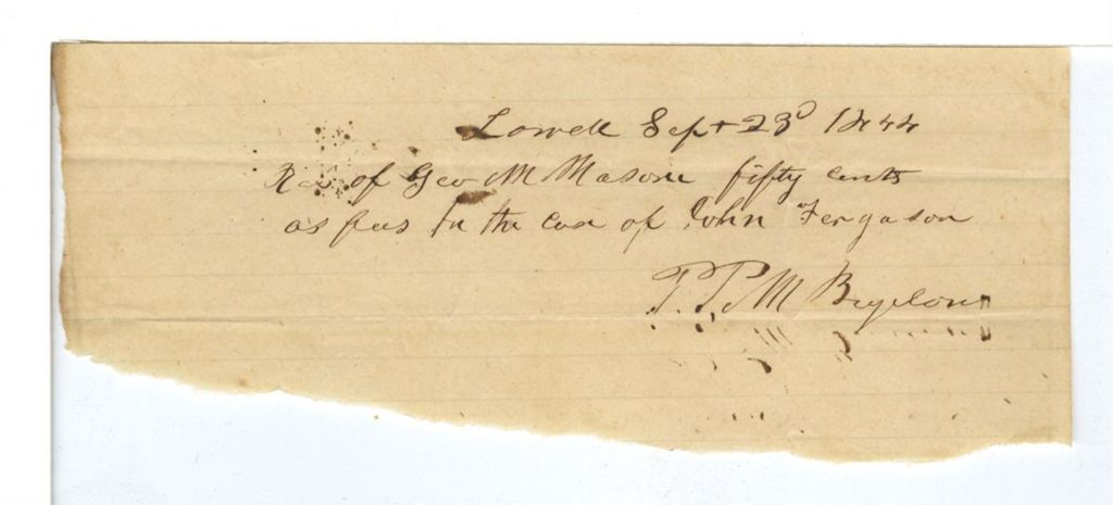 Miniature of Voucher, T. P. M. Bogdon