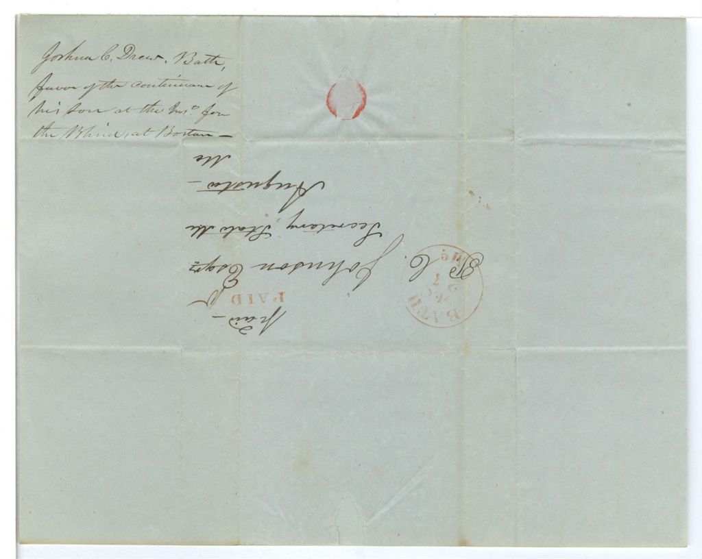 Miniature of Petition of Joshua Drew