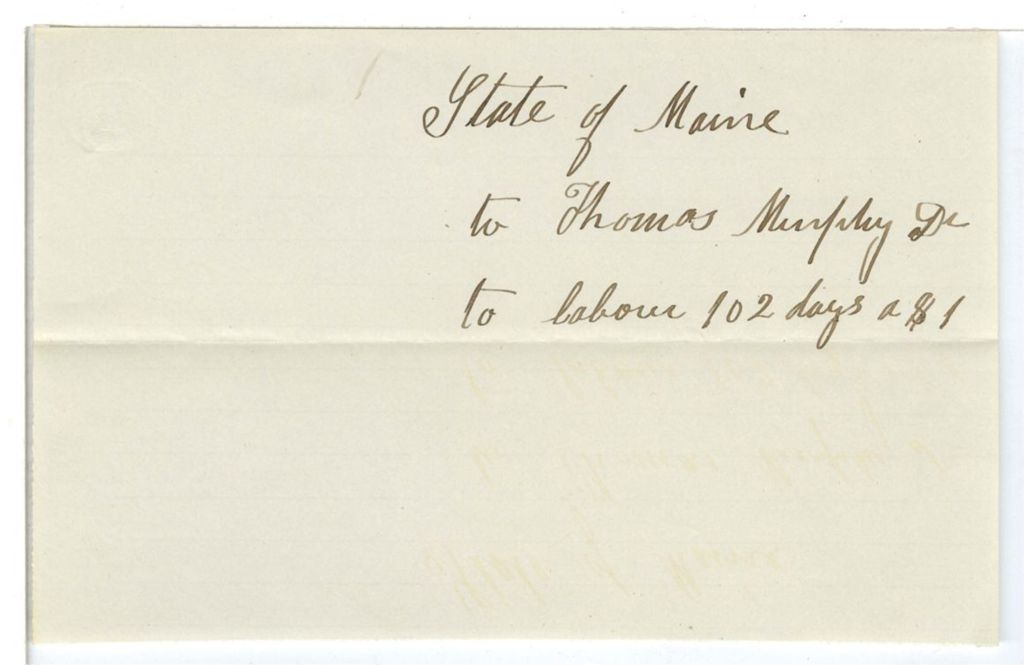 Miniature of Voucher, Thomas Murphy