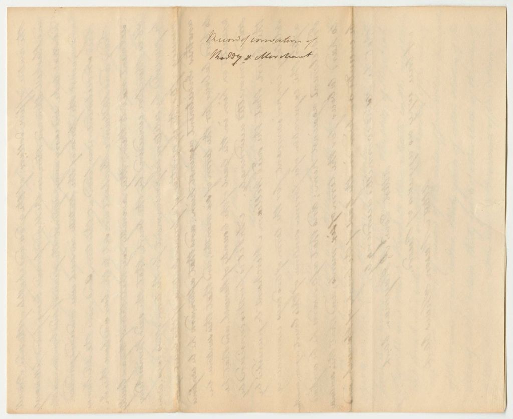 Miniature of Report on the Petition of Chase Pressey and others for a Pardon for Thomas Reddy et al