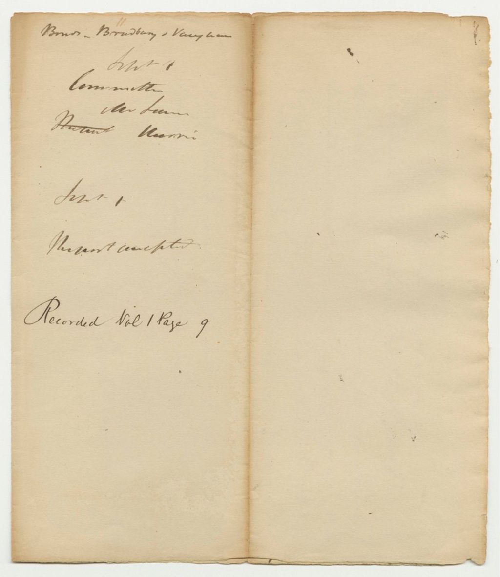 Miniature of Report 11: Examinations of Bonds Presented by Clerks of York and Cumberland Counties