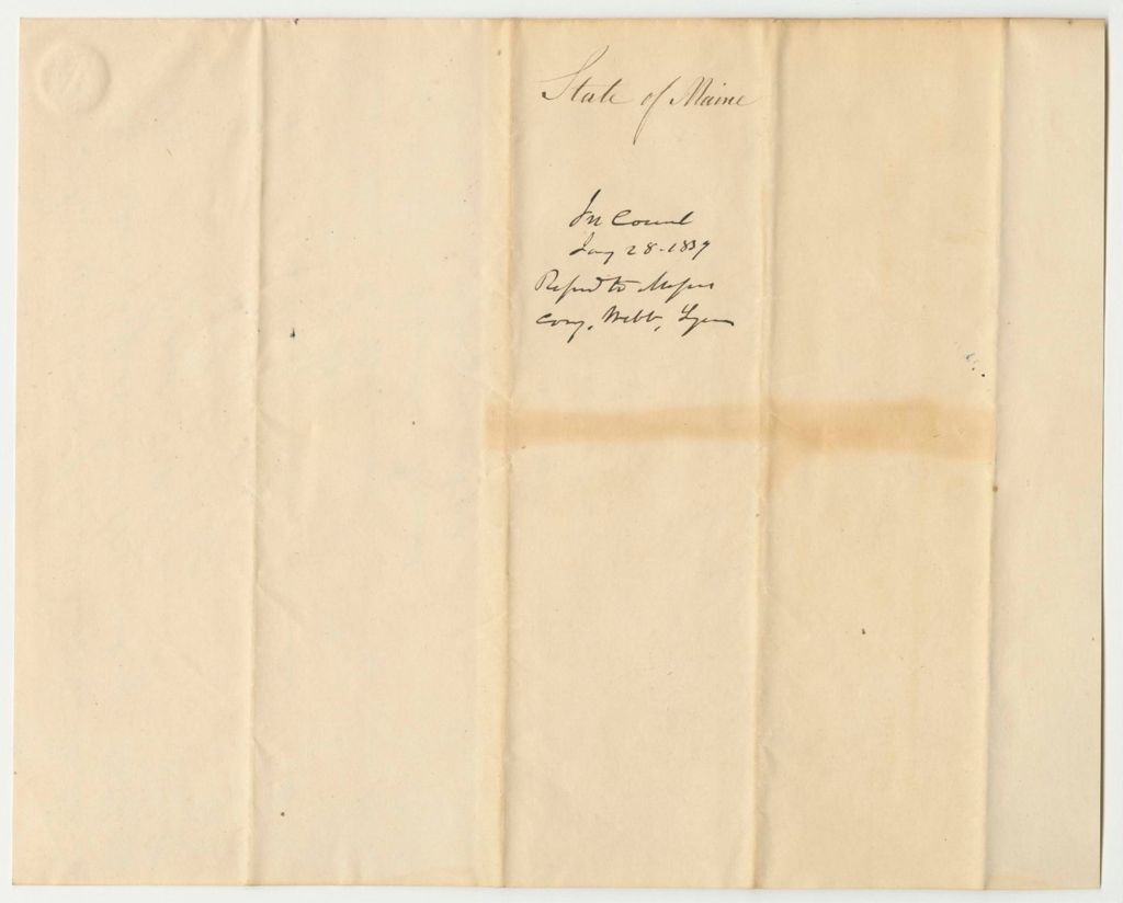 Miniature of Account of John Richards, Superintendent of Public Buildings