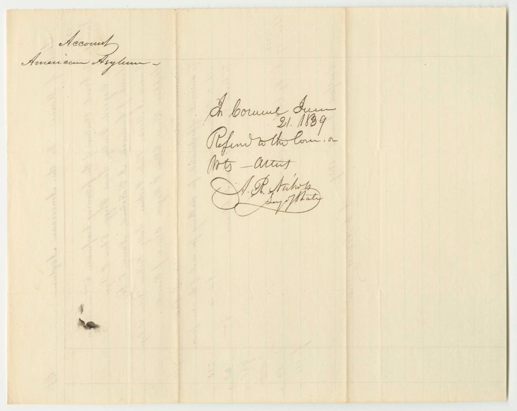 Miniature of Account of the American Asylum