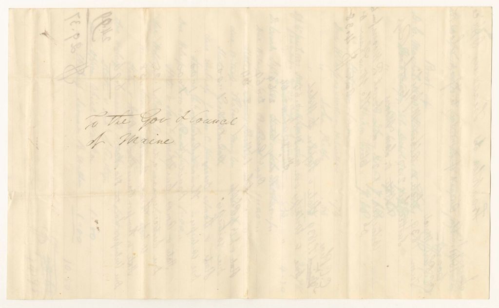 Miniature of Account of sums due, to and from whom, on Bills of Cost, allowed by the Courts and unpaid for fines, forfeitures, and other costs