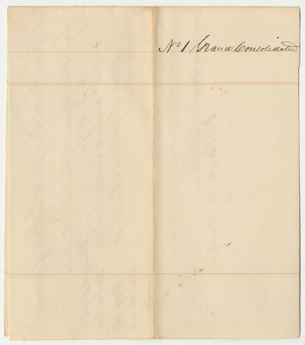 Miniature of Account of the Managers of the Cumberland and Oxford Canal Lottery, Class No. 1 Grand Consolidated