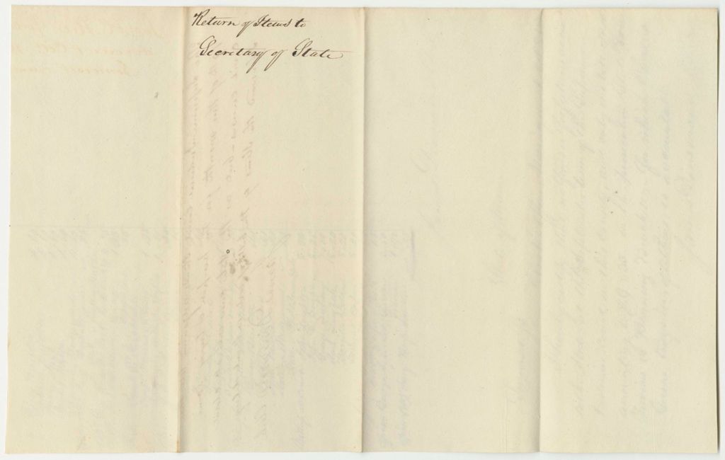 Miniature of Bills of Cost in Criminal Prosecution, at the Supreme Judicial Court at Norridgewock in the County of Somerset, September Term 1830