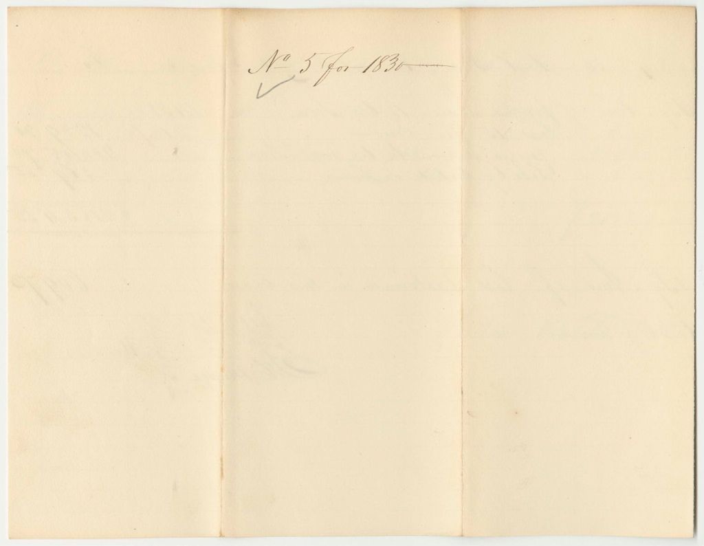 Miniature of Account of the Managers of the Lottery for the Benefit of Steam Navigation, Classes 5 for 1834