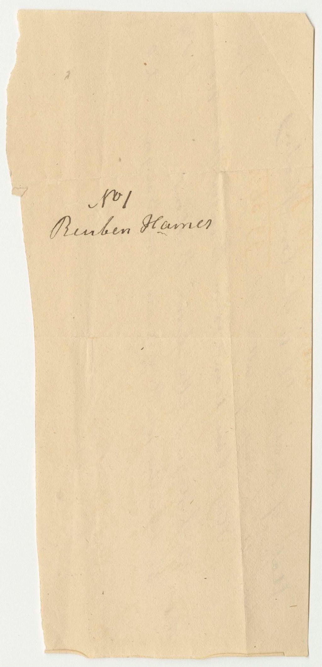 Miniature of Vouchers from the Account of Samuel F. Hussey, Penobscot Indian Agent