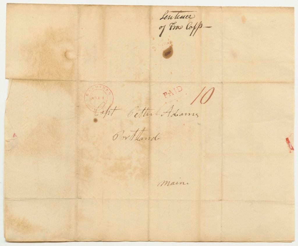 Miniature of State of Maine v. Ira Copp, Copy of Record