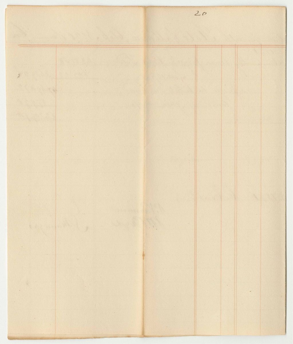 Miniature of Account of the Managers of the Lottery for the Benefit of the Cumberland and Oxford Canal, Class No. 20 of Maine