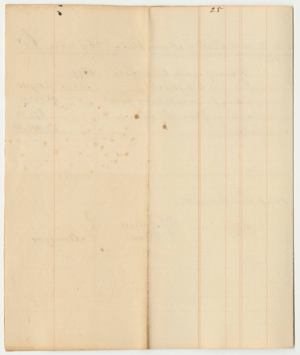 Miniature of Account of the Managers of the Lottery for the Benefit of the Cumberland and Oxford Canal, Class No. 25 of Maine