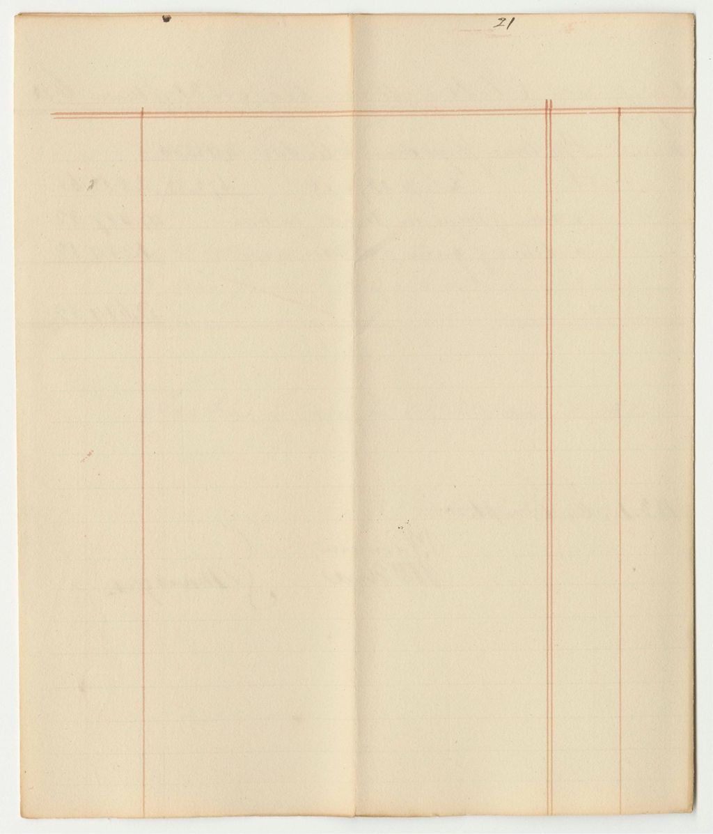 Miniature of Account of the Managers of the Lottery for the Benefit of the Cumberland and Oxford Canal, Class No. 21 of Maine