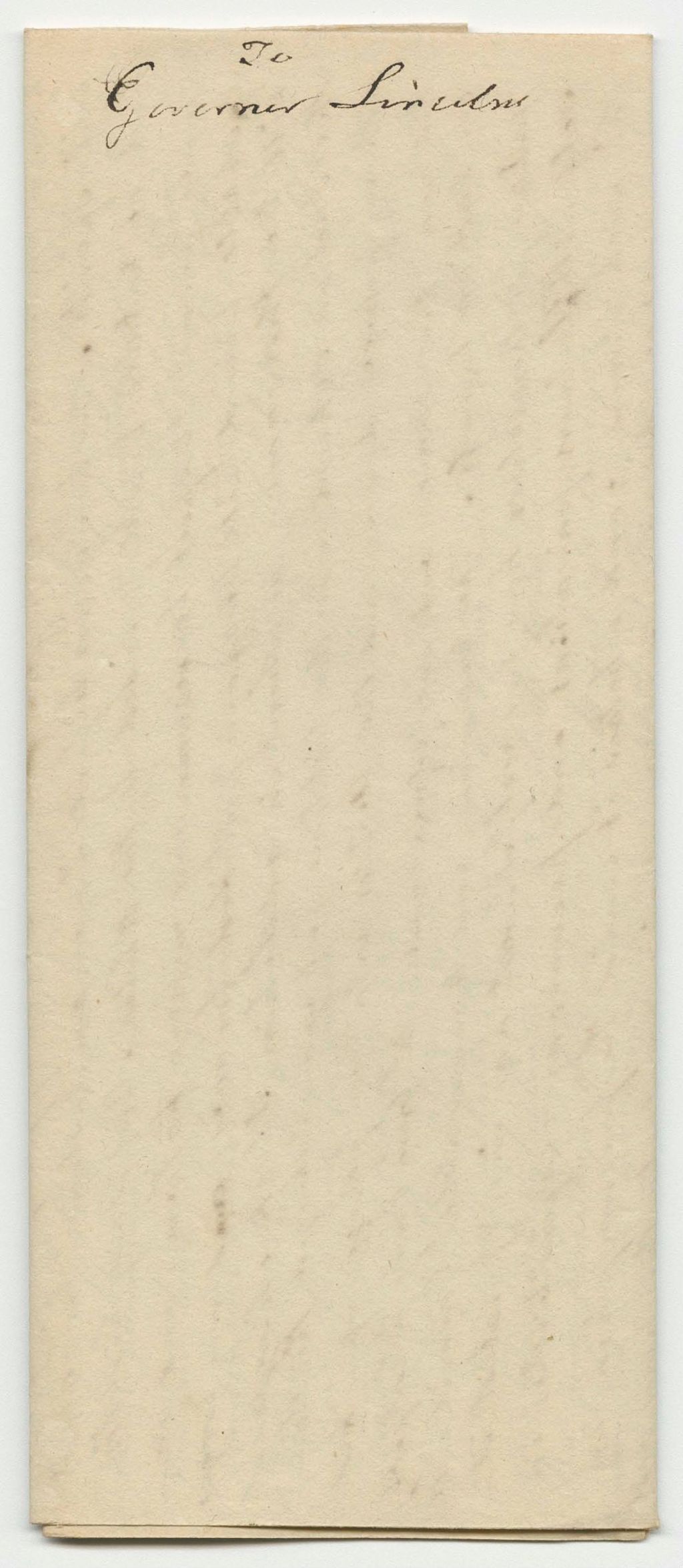 Miniature of Letter from Rev. Elijah Kellogg to Enoch Lincoln, in Relation to His Account and Experiences as Agent for the Passamaquoddy Tribe