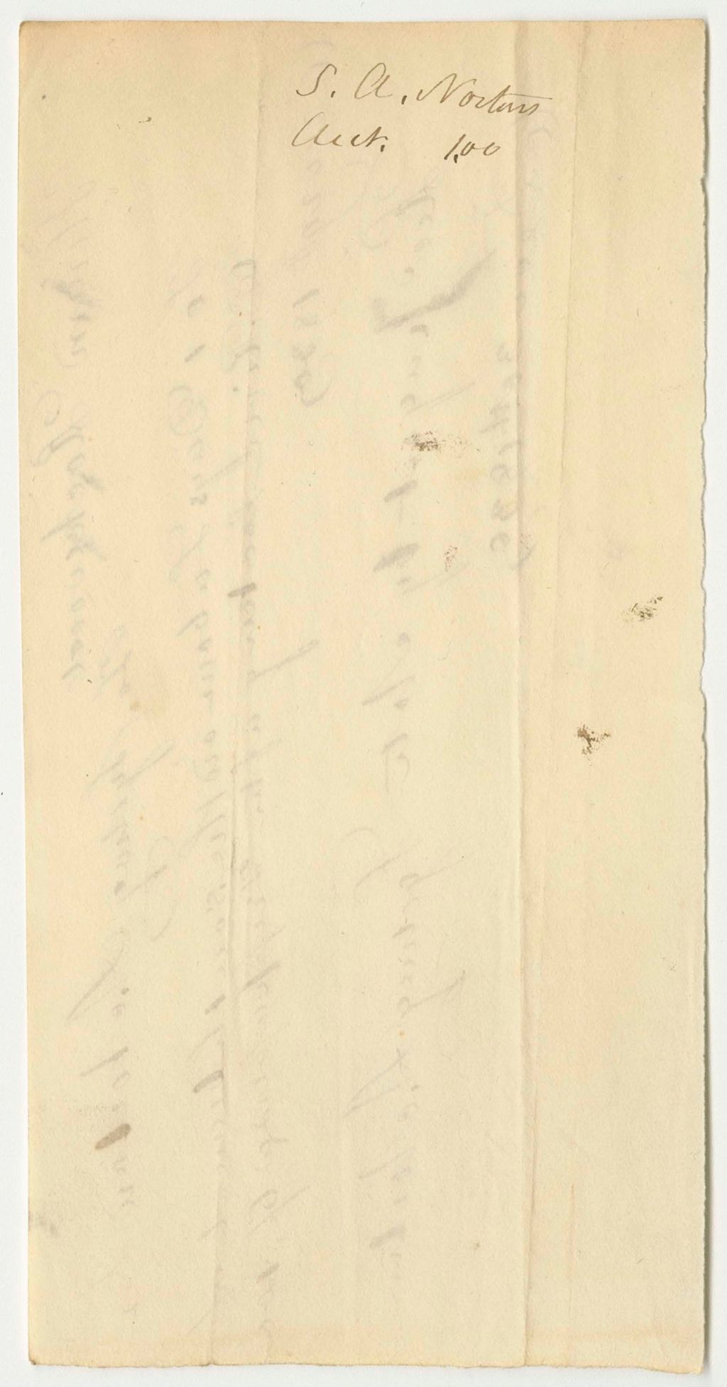 Miniature of Report on the Settlement with Milford P. Norton, Esq., Late Land Agent.3.9.2