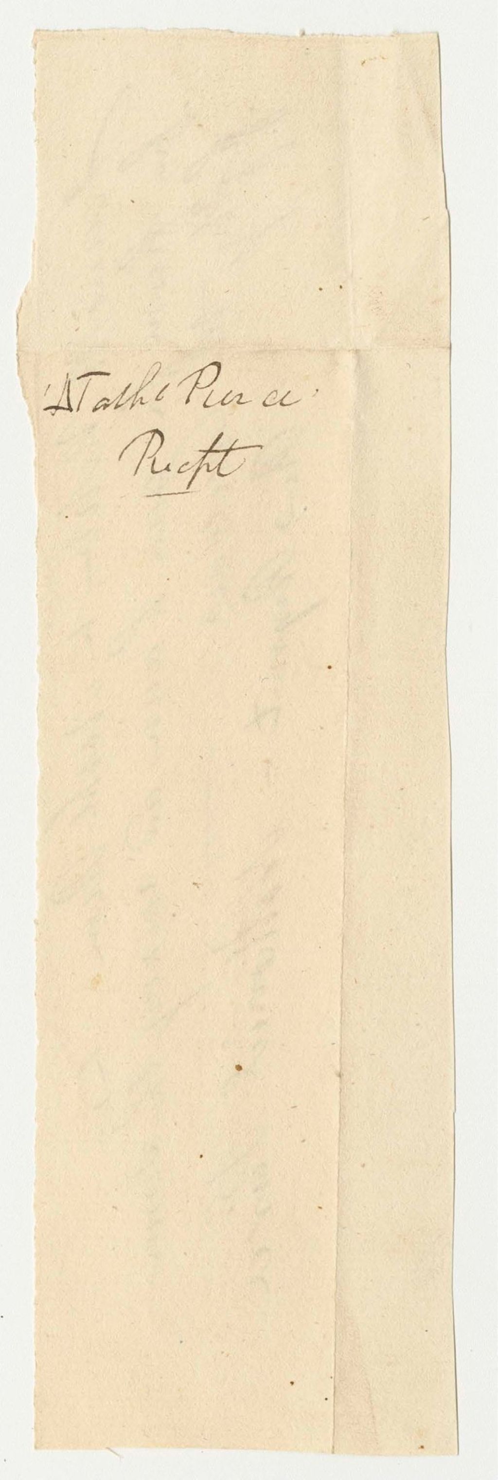 Miniature of Receipts from the Account of James W. Webster, Agent for Building a Gun House in the Town of Belfast