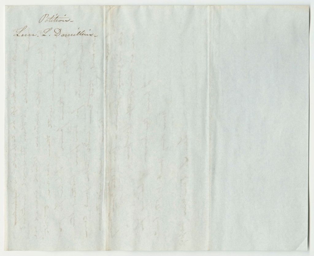 Miniature of Petition of Lem L. Demillier on Noel Neptune, Lieutenant Governor of the Passamaquoddy Tribe