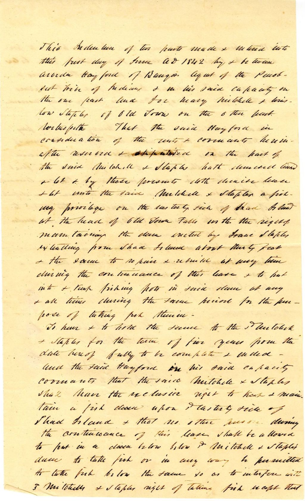 Miniature of [Communication regarding payment of lease?]