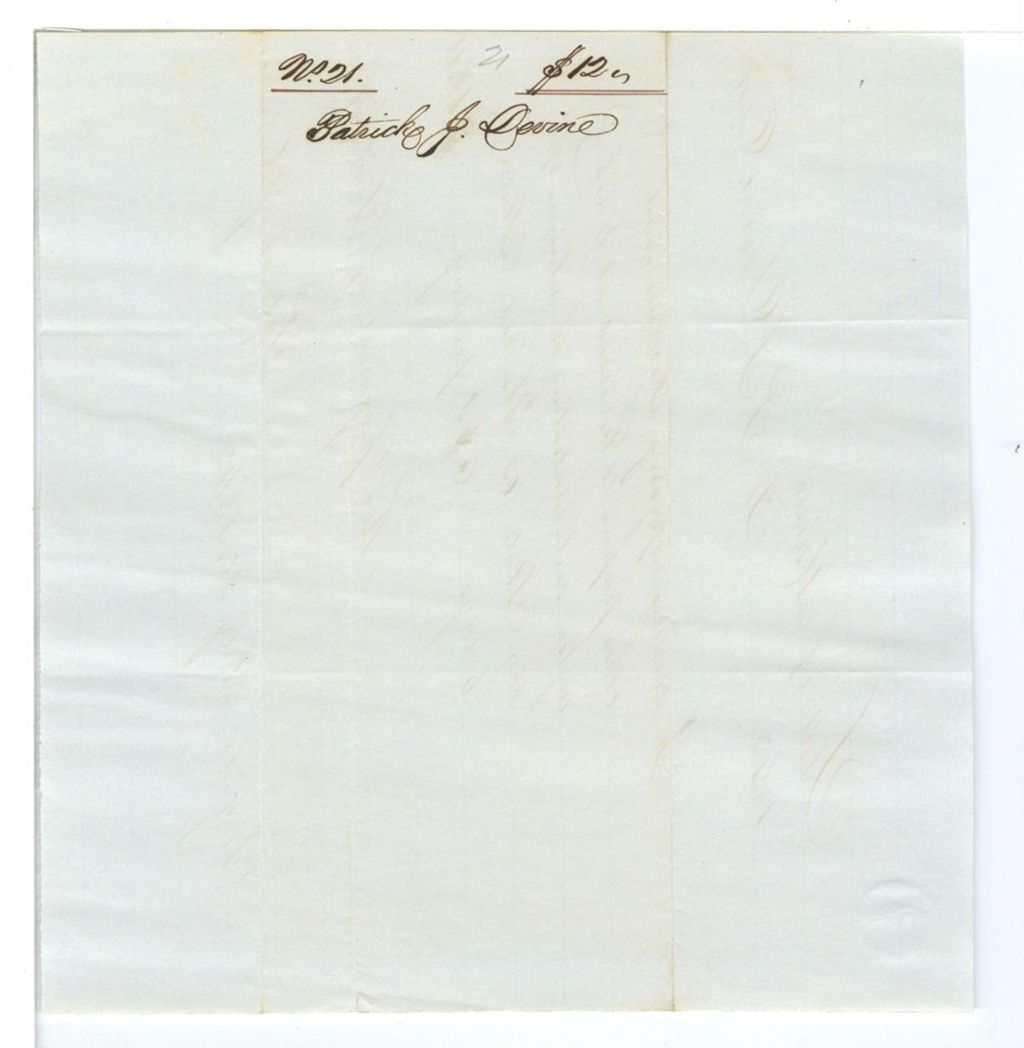 Miniature of Voucher, P. Devine