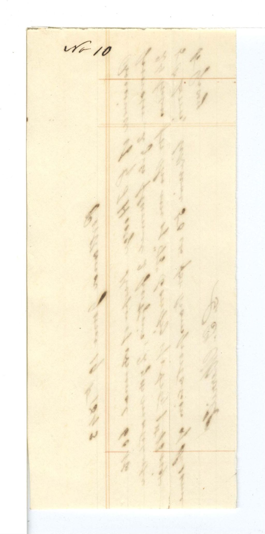 Miniature of Transportation - Bill No. 7: G. J. Hedge - Voucher No. 10: G. J. Merrill