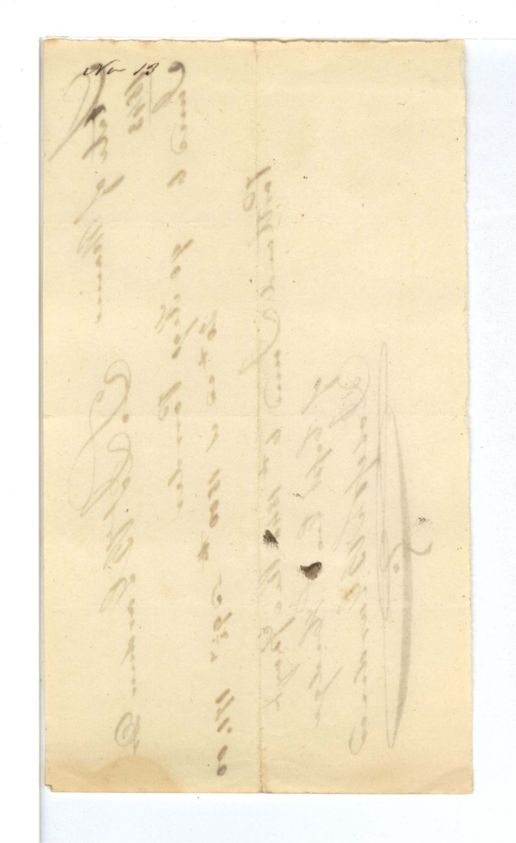 Miniature of Powder Laboratory Stores - Expenditures - Bill No. 13: J. B. Gardener