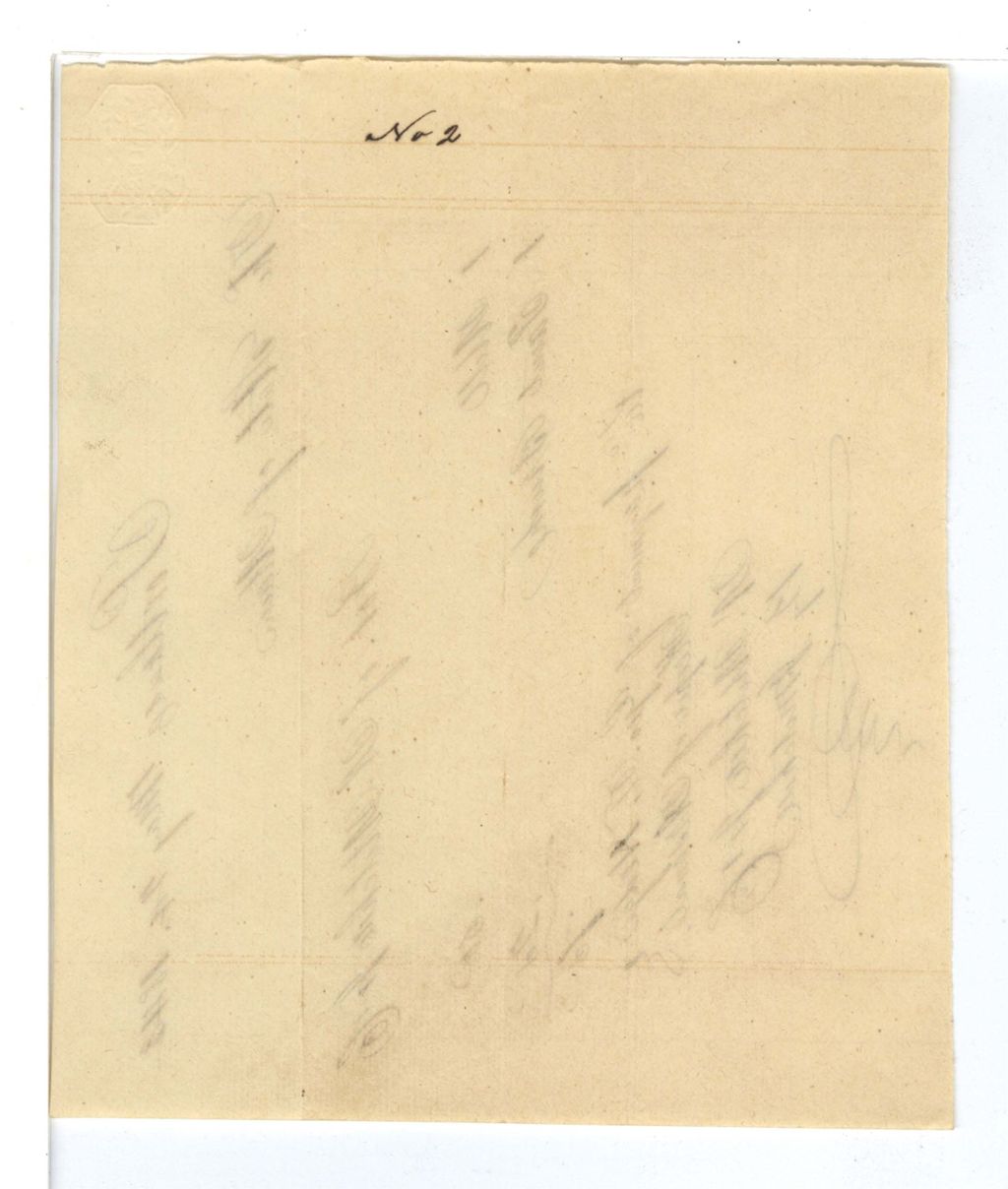 Miniature of Portland Arsenal - Expenditures - Bill No. 2: G. Mitchell