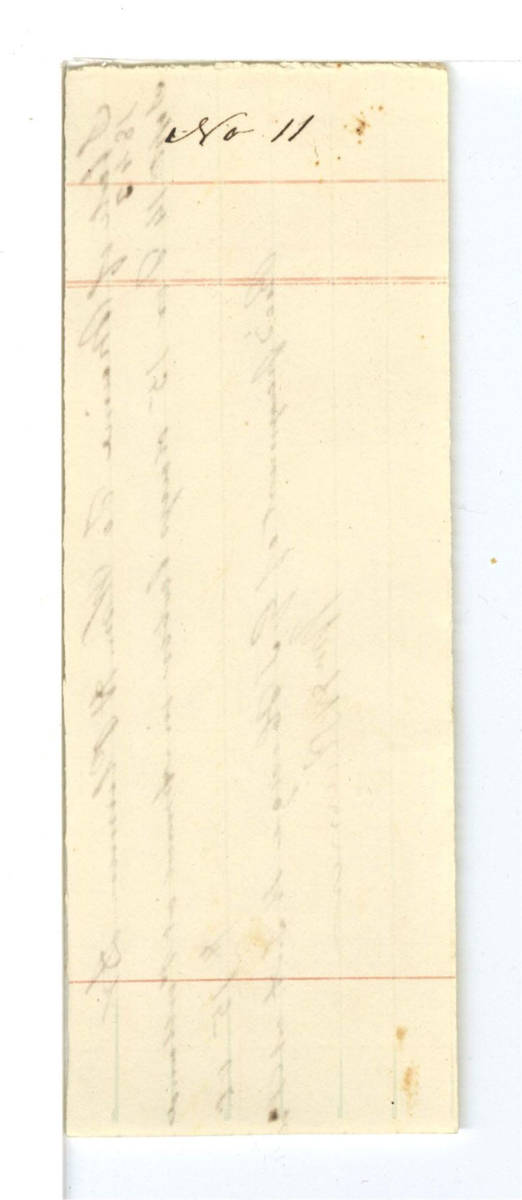 Miniature of Portland Arsenal - Expenditures - Bill No. 11: William Plummer
